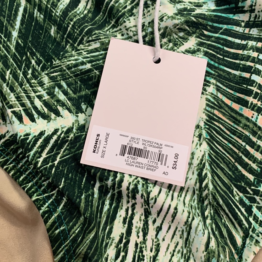 NWT Lauren Conrad xl bikini bottom - Picture 3 of 6